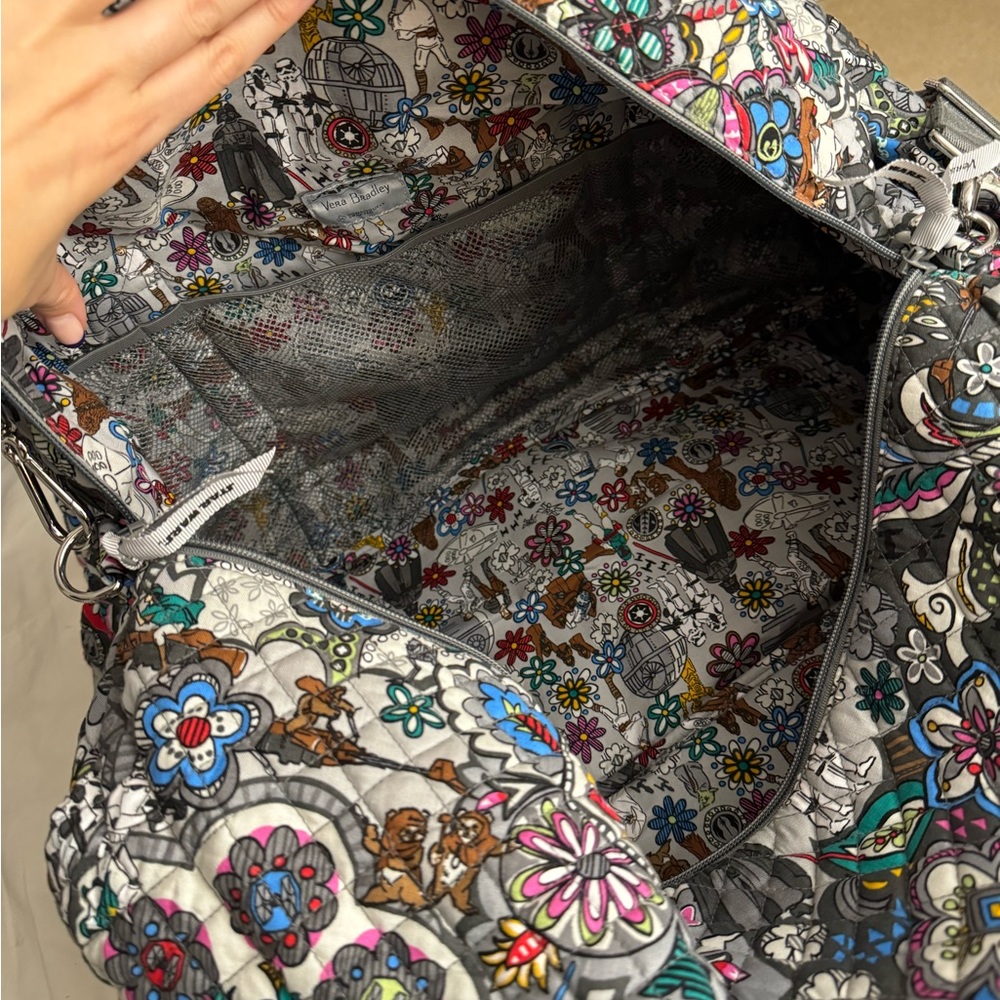Vera Bradley large travel duffle NWOT Star Wars Far Far Away special edition